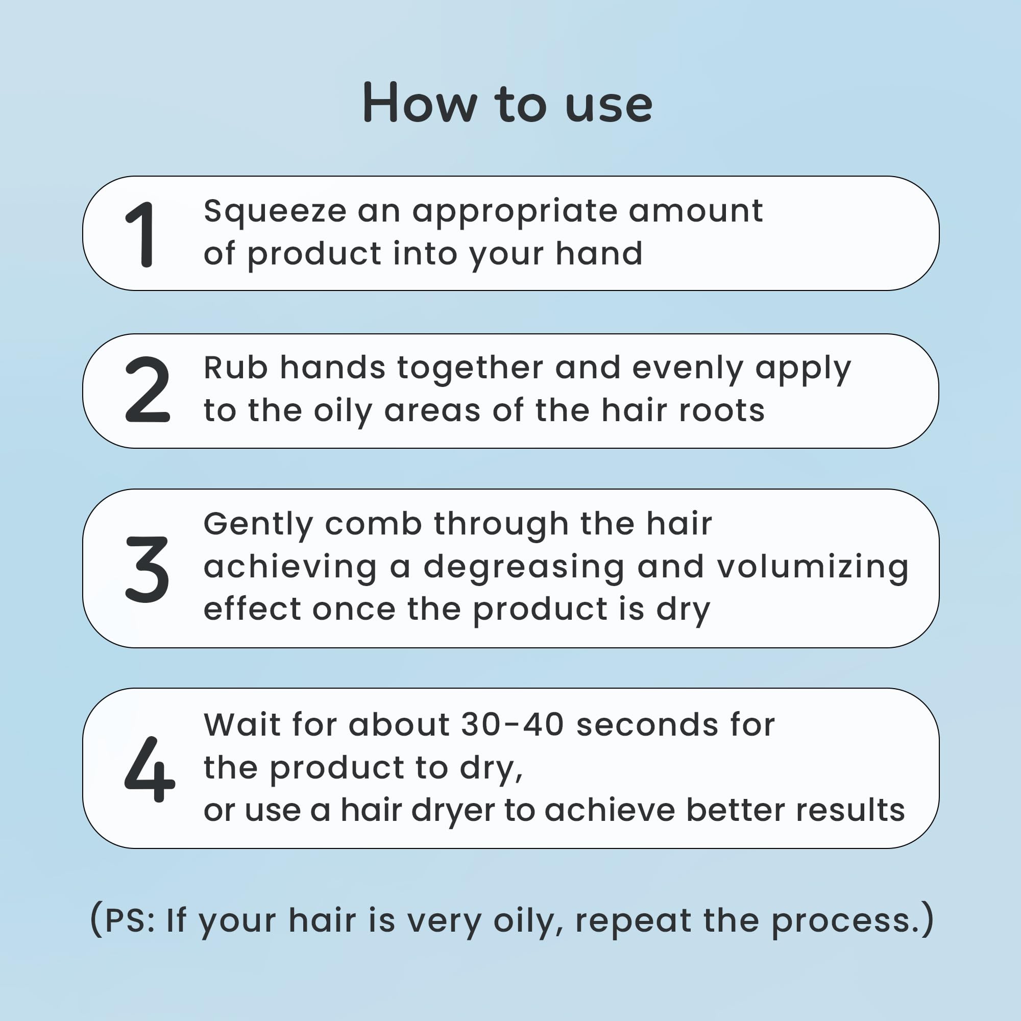 AMAXY Wet Dry Shampoo Gel | Instant Freshness, Volume & Oil Absorption, Non-Aerosol, Powder-Free