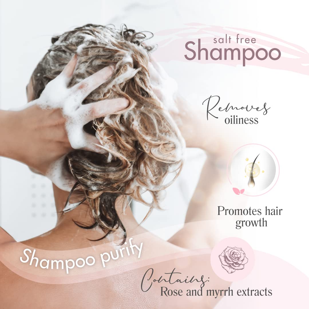 Purify Anti-Hair Loss Shampoo & Conditioner Set – Oily Hair Control & Shine | Amazónica Beleza Amabelle