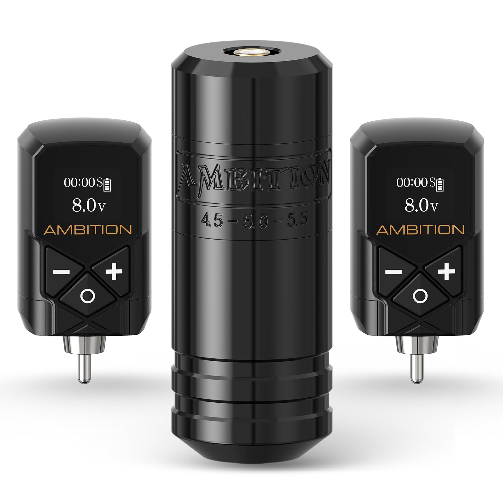 Ambition Torped 36mm Rotary Tattoo Pen Kit | Brushless Motor, 5.5mm Stroke + Wireless Power
