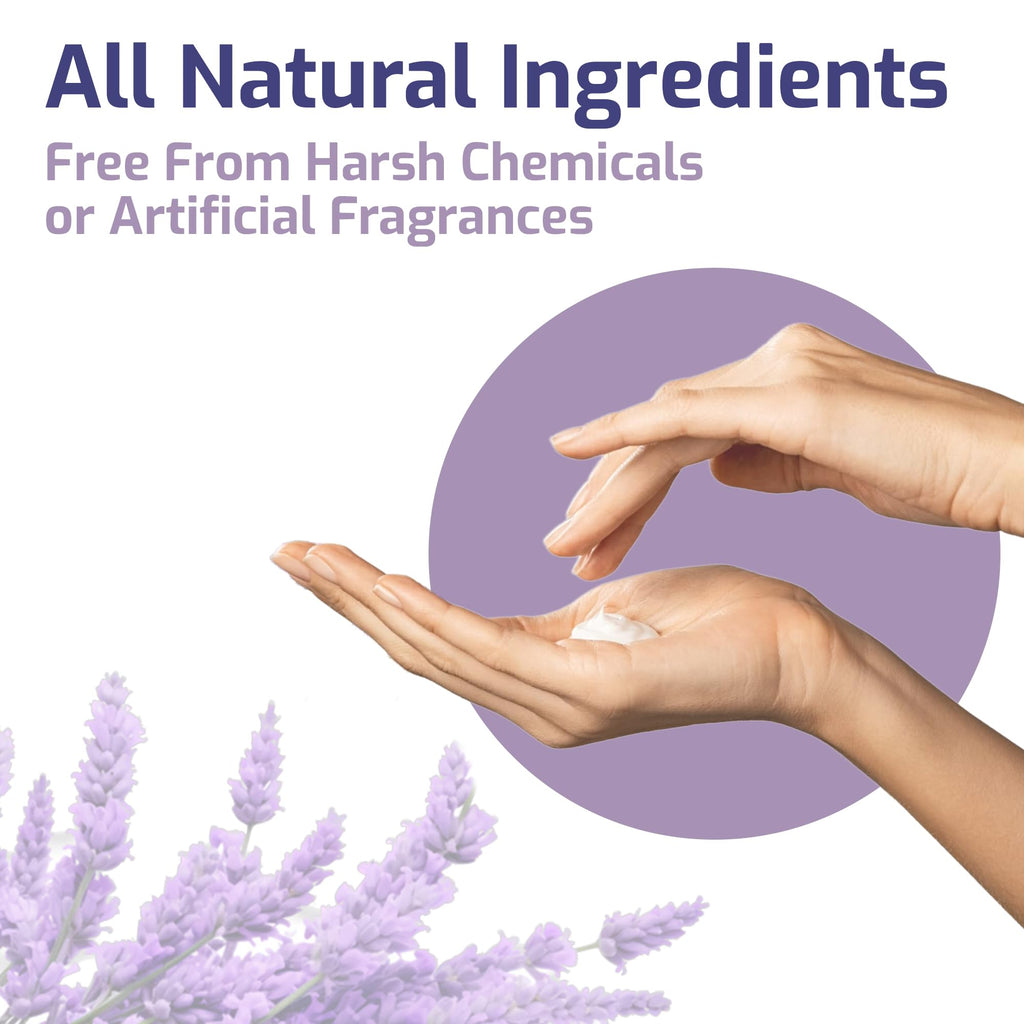 American Biotech Labs Silver Biotics Nano Silver Healing Lotion Cream — Lavender, Hyaluronic Acid (3.4 oz)
