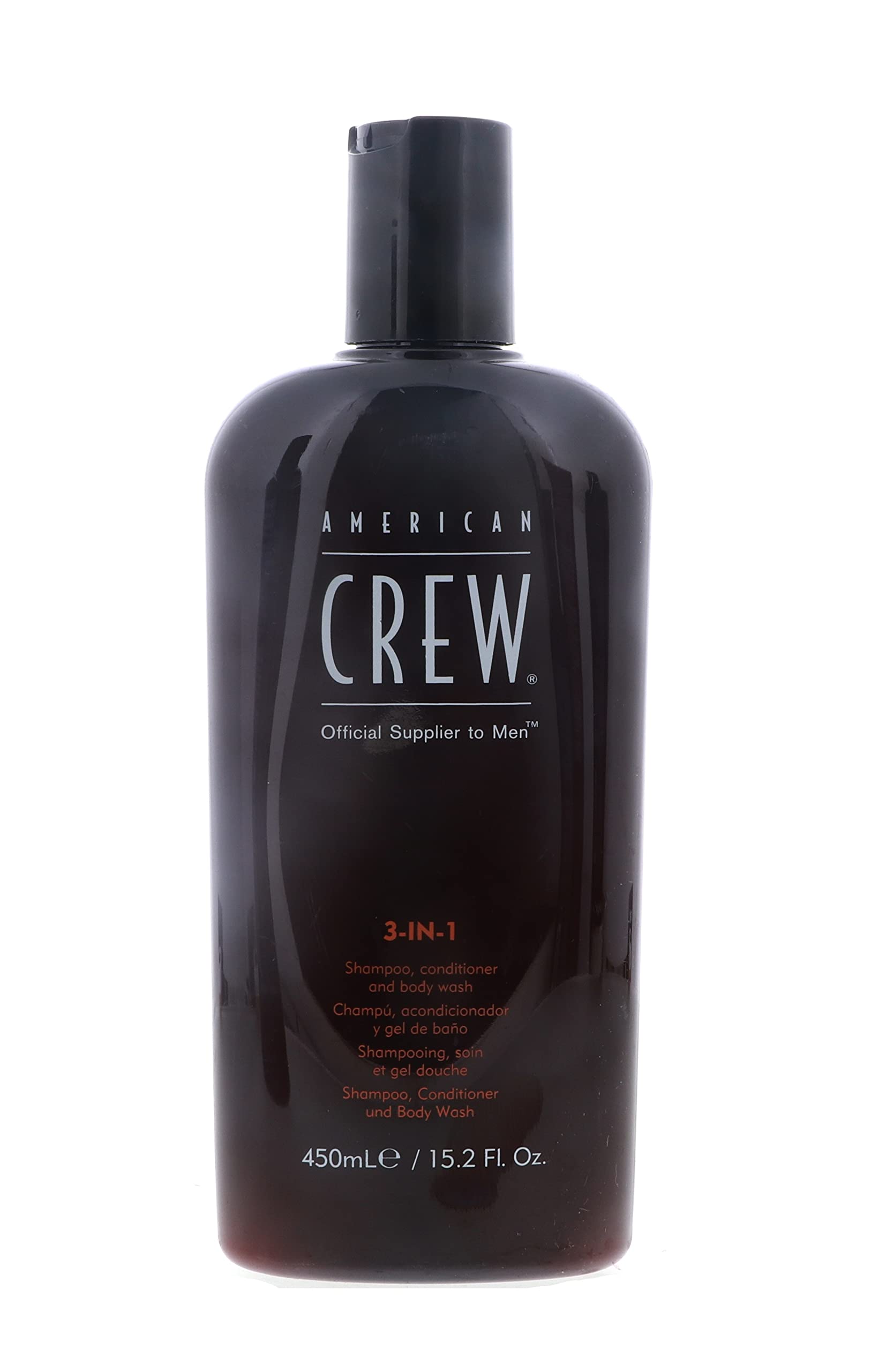 American Crew Classic 3-in-1 Shampoo, Conditioner & Body Wash – 15.2 oz Pack of 3