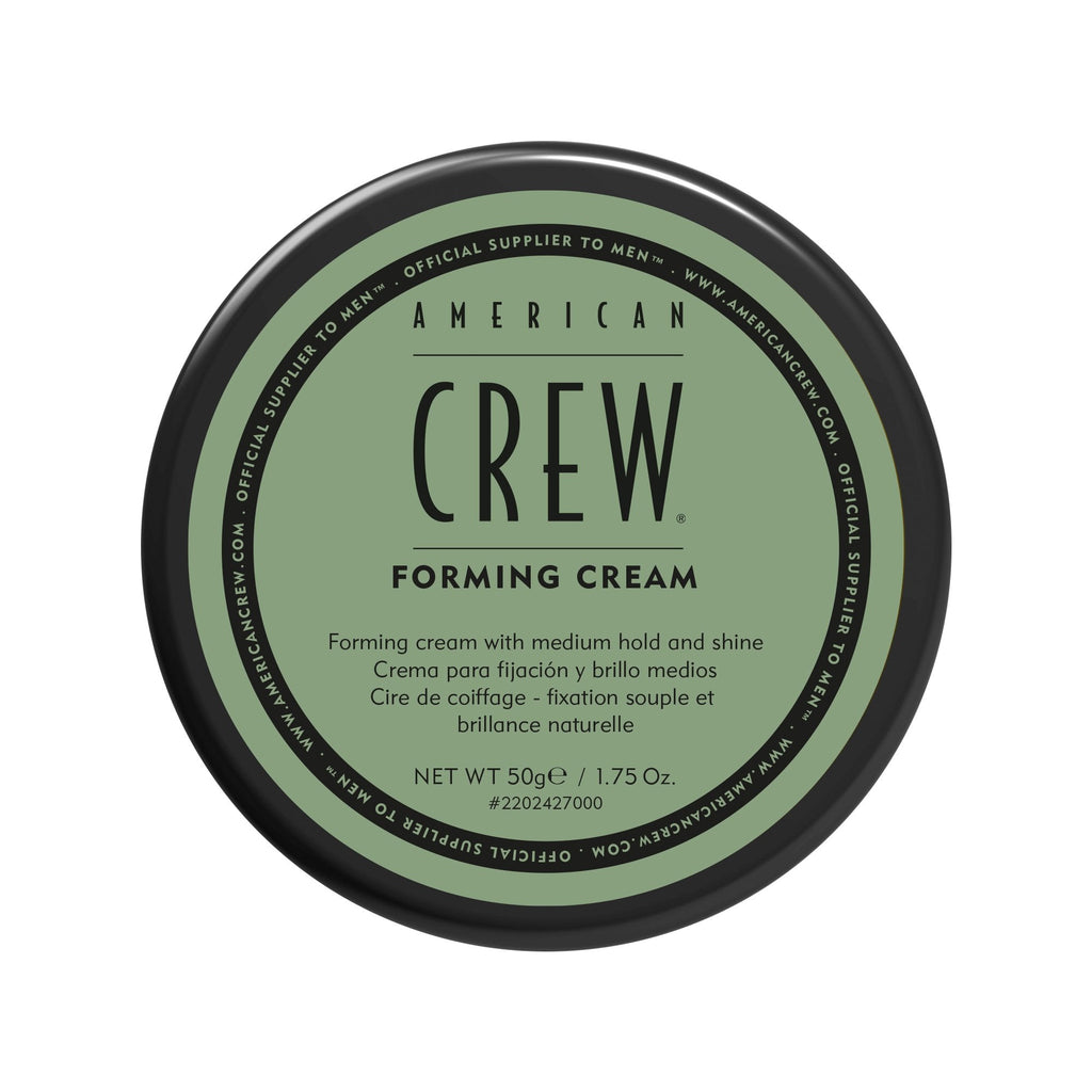 AMERICAN CREW Crème coiffante formante – Pack de 3 pots, tenue moyenne et brillance modérée
