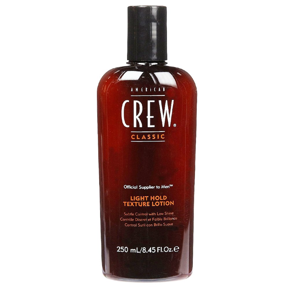 AMERICAN CREW Light Hold Texture Lotion – Subtle Control, Low Shine, 8.45 oz