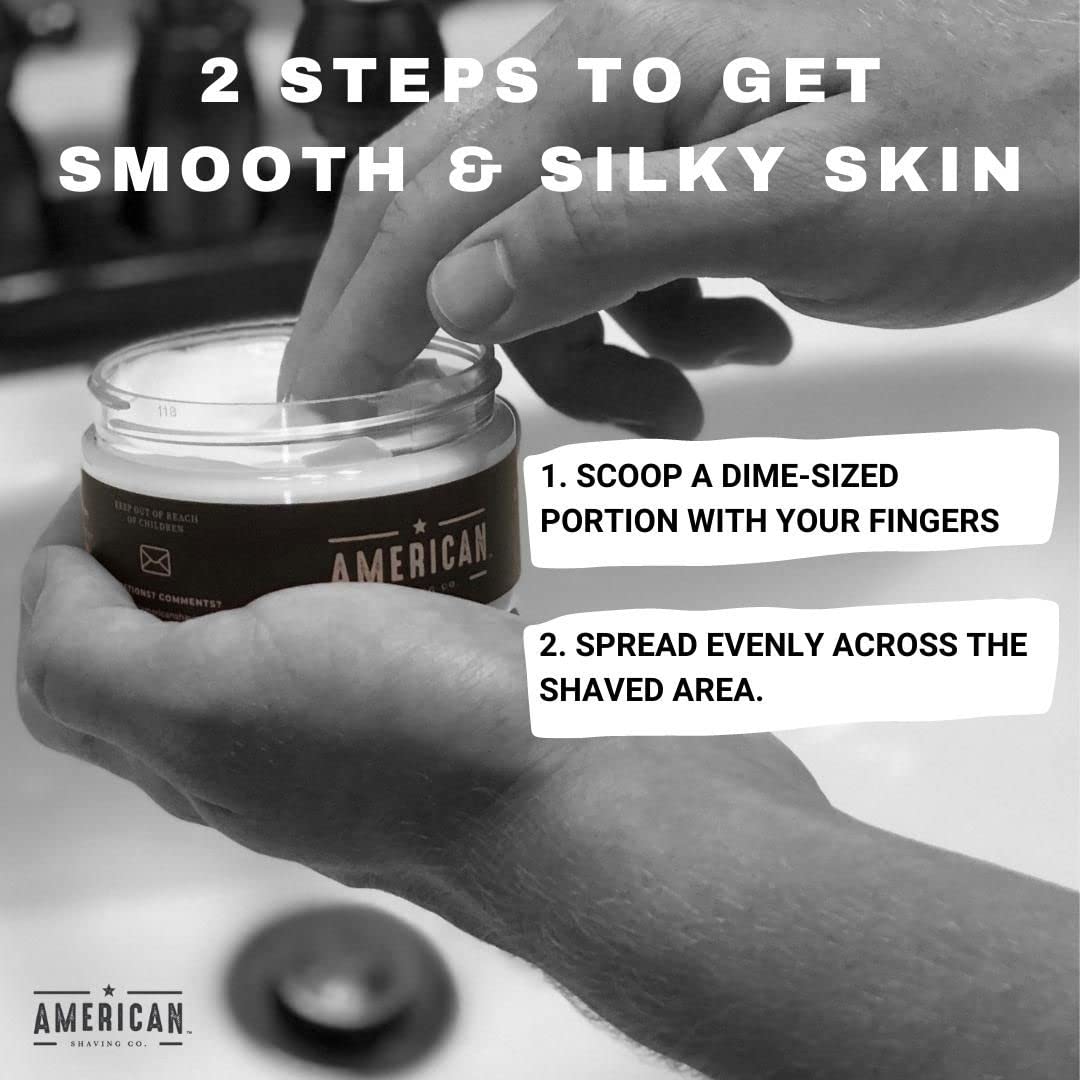American Shaving Co. After Shave Balm – Sandalwood Scent, 4 oz