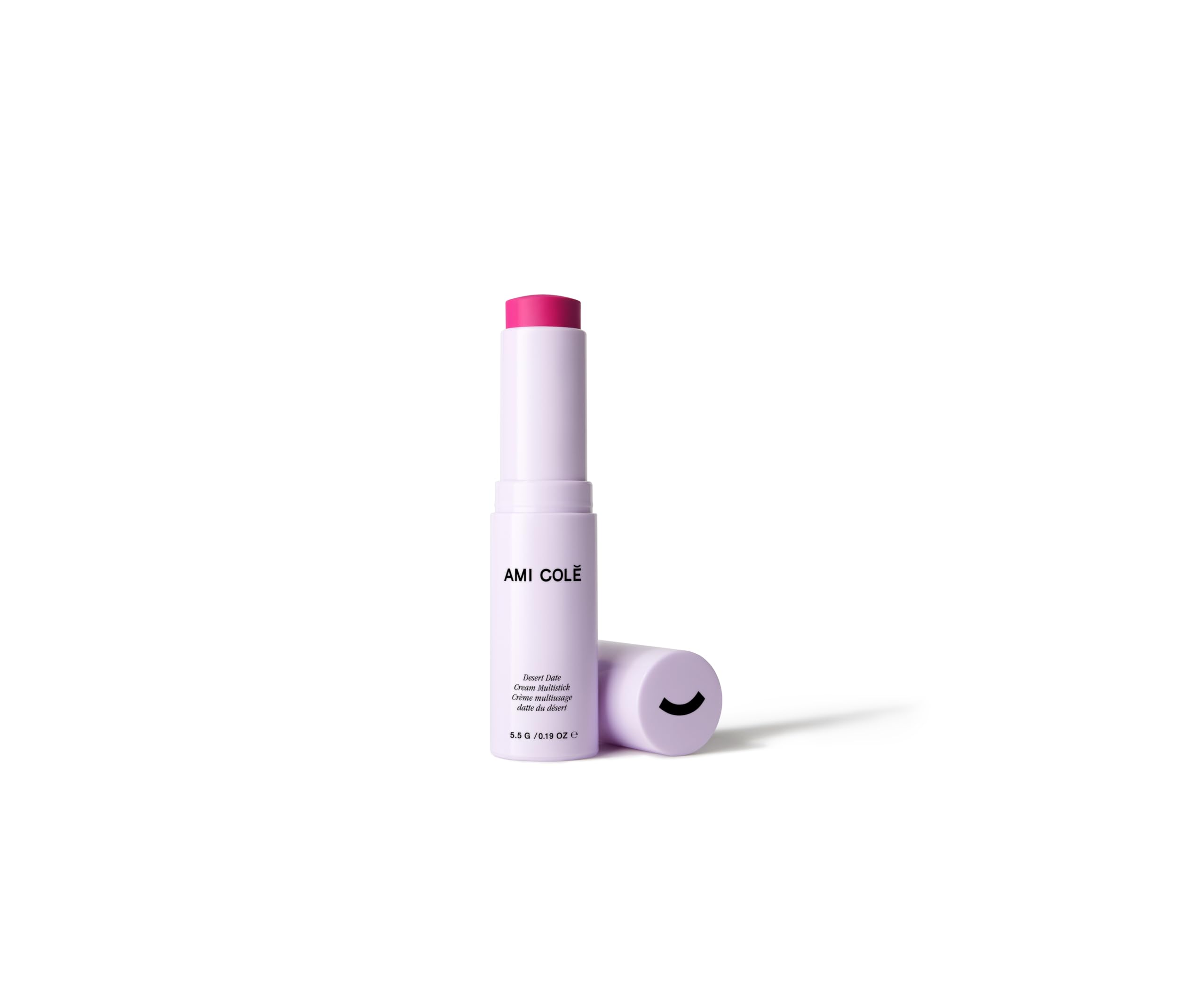Ami Colé Desert Date Cream Multistick (Pink Sel) – Lip & Cheek Color, Vegan, Cruelty-Free