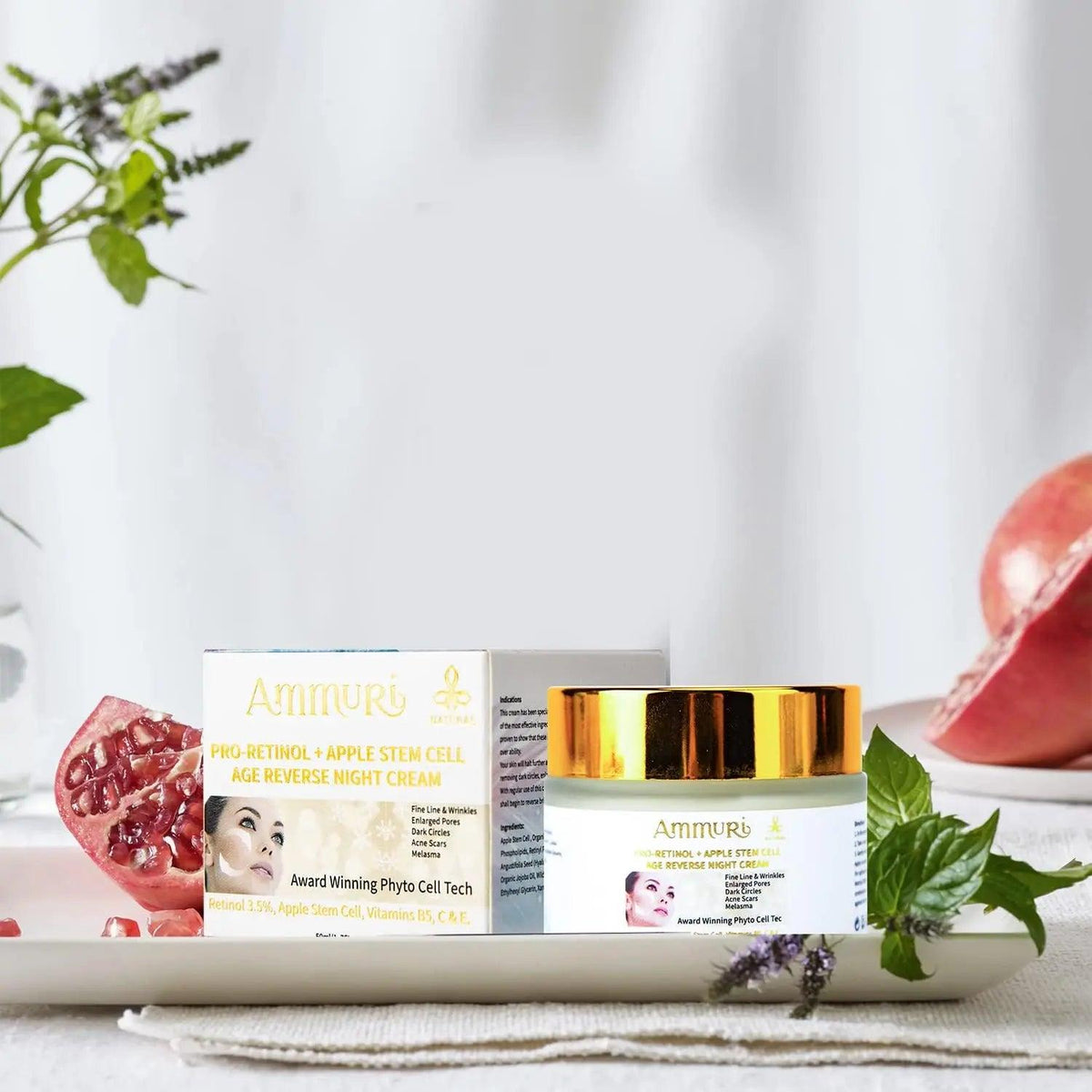 Ammuri Apple Stem Cell Age Reverse Cream for Youthful Skin