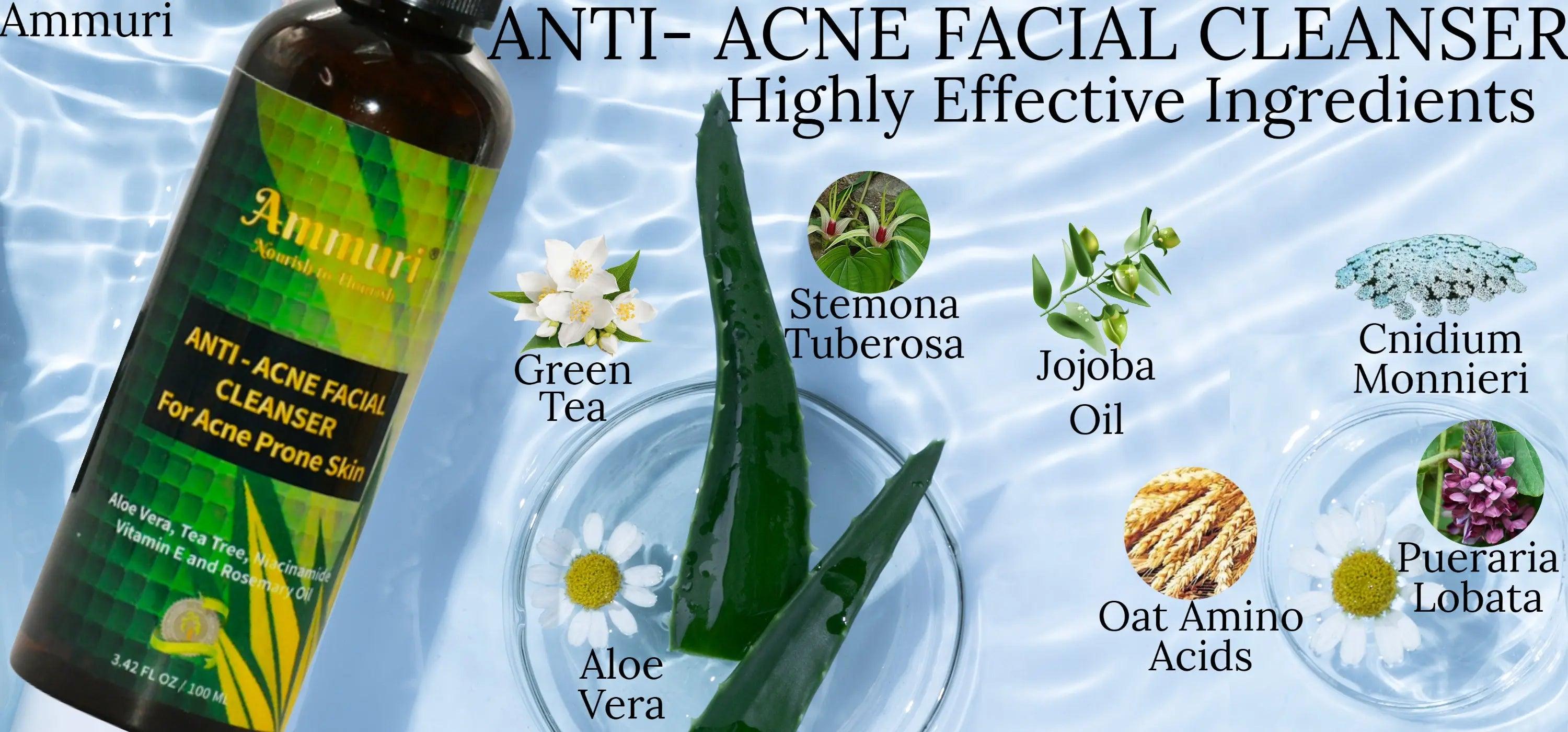 Ammuri Clarifying Facial Cleanser for Blemish-Prone Skin