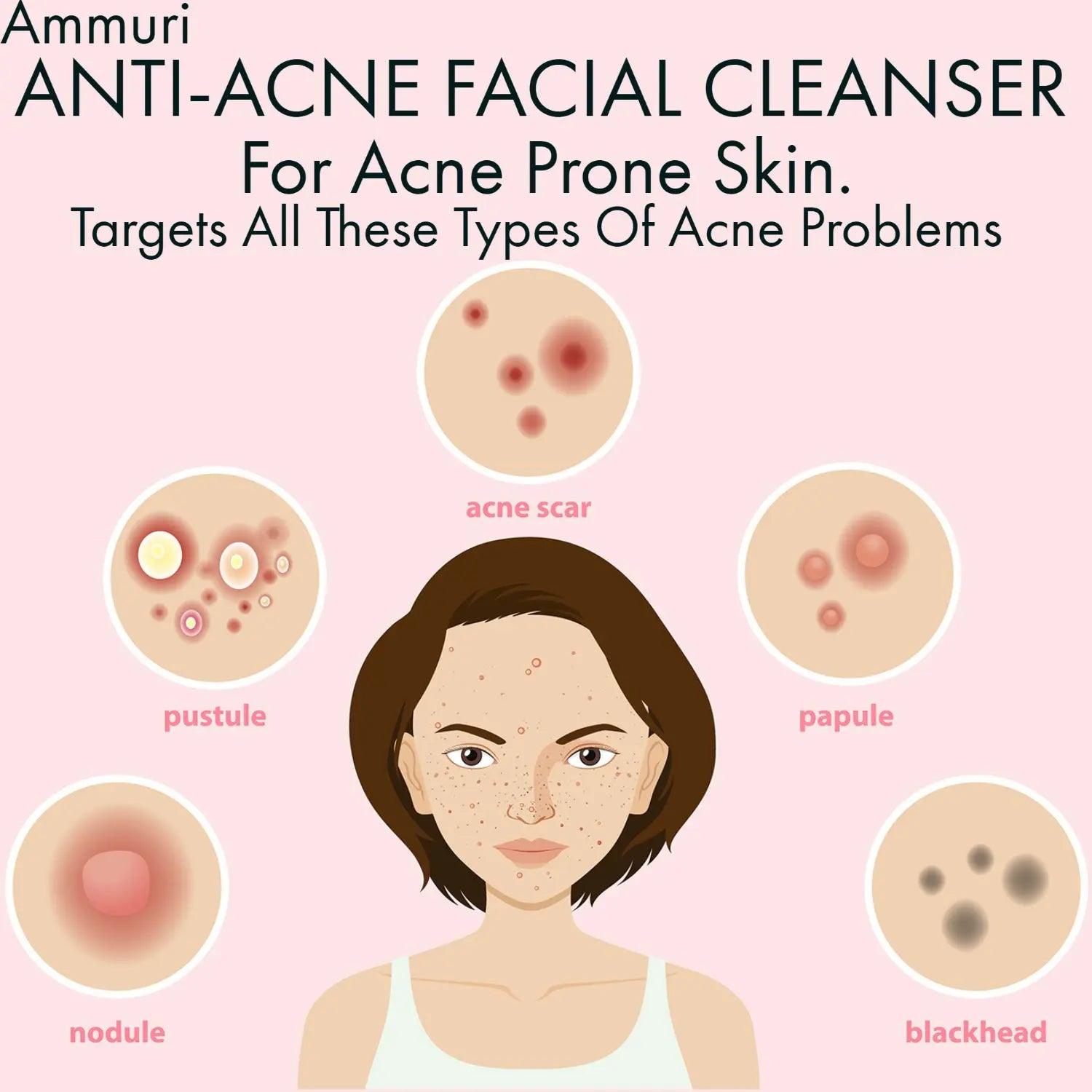 Ammuri Clarifying Facial Cleanser for Blemish-Prone Skin