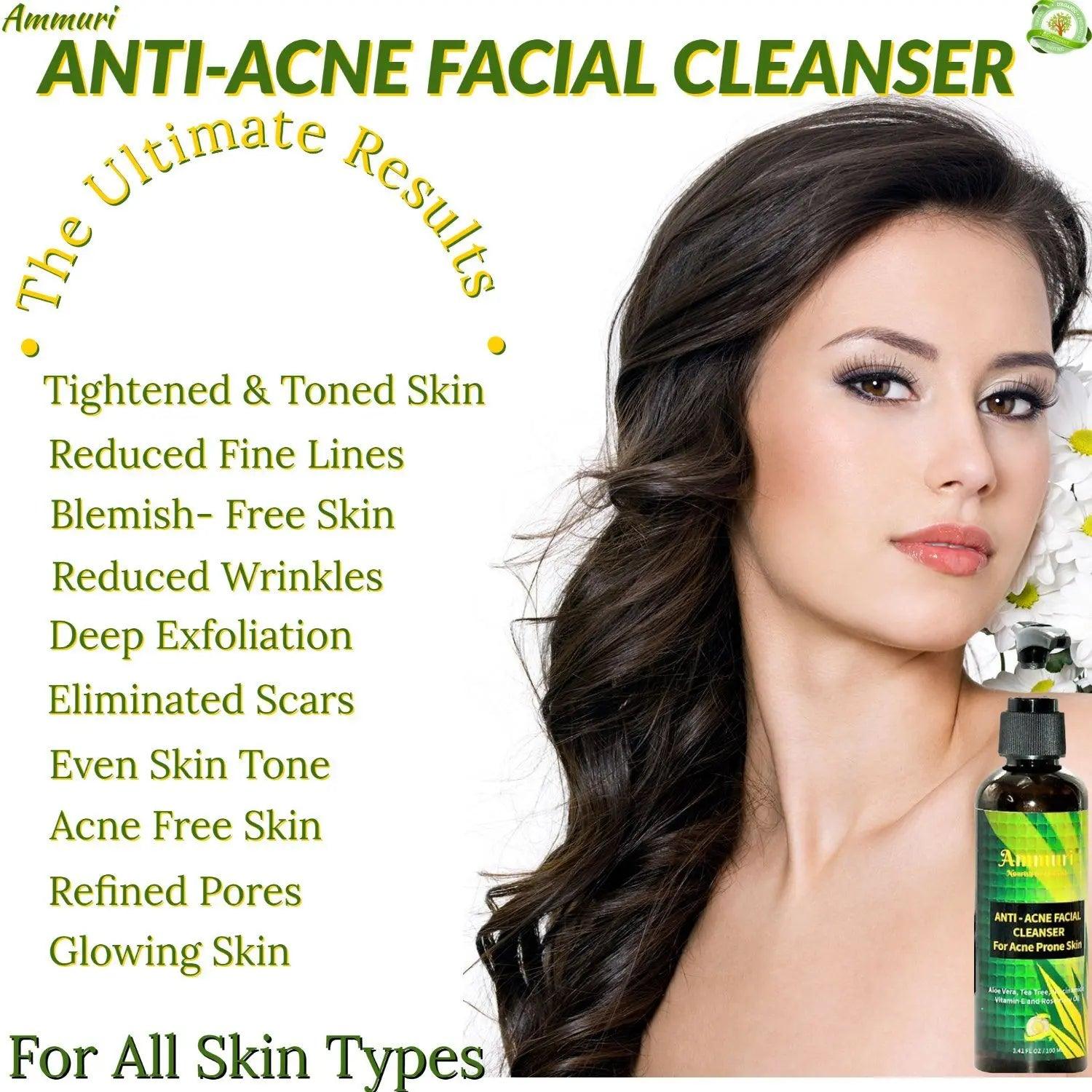 Ammuri Clarifying Facial Cleanser for Blemish-Prone Skin