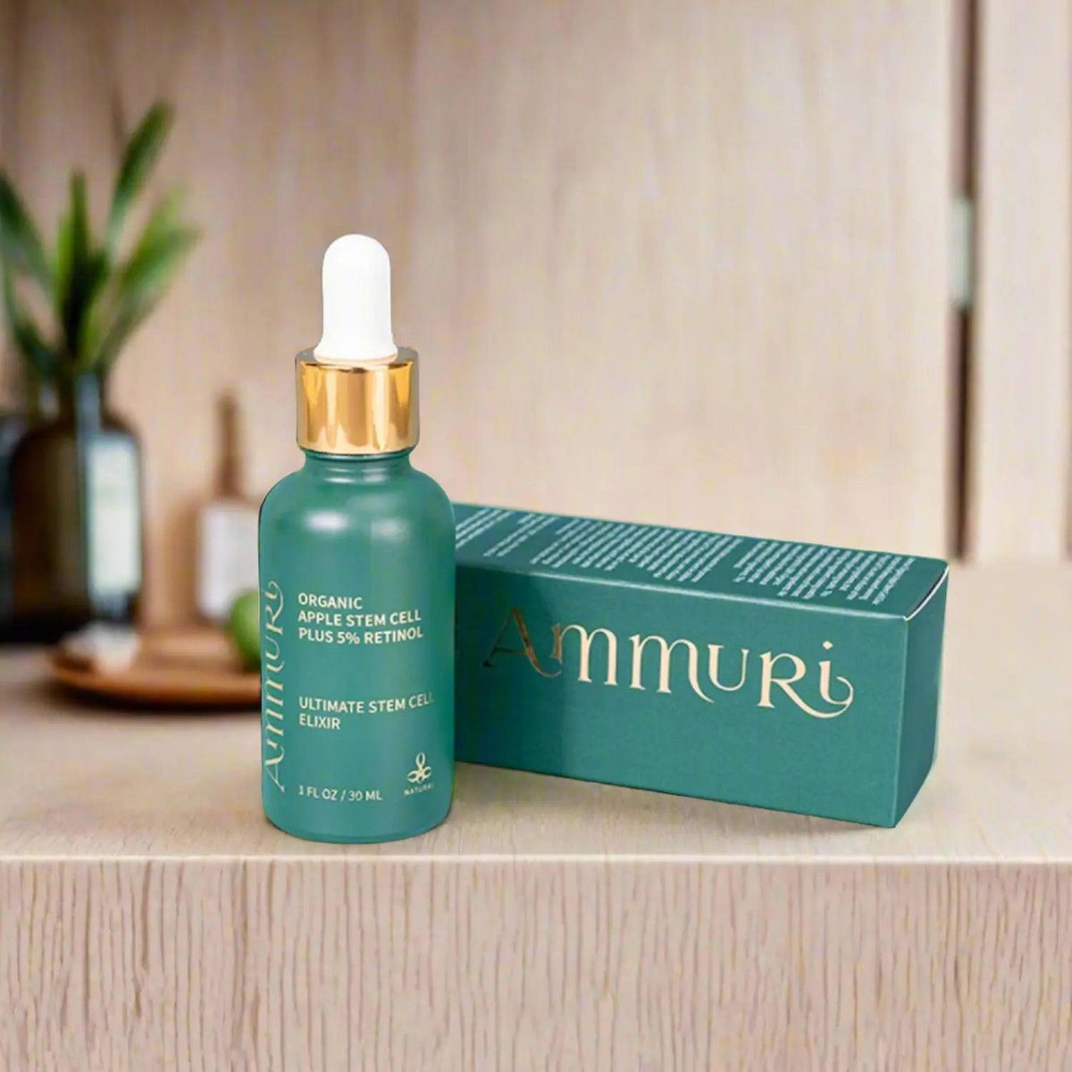 Ammuri Apple Stem Cell Retinol 5% Serum 30ml | High-Strength Evening Renewal