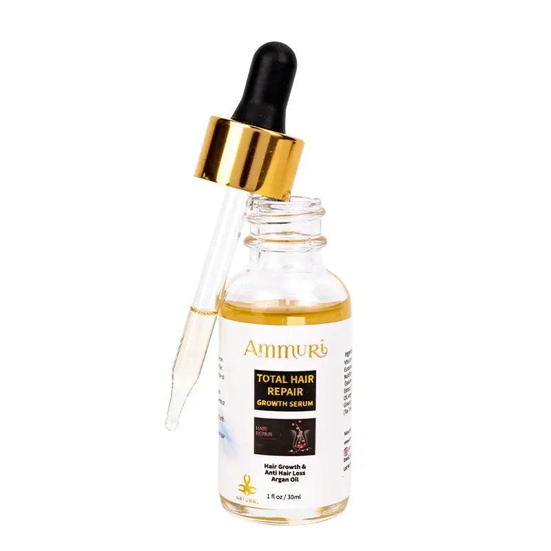 Ammuri Biotin & Argan Hair Serum 30ml | Scalp Care, Breakage & Shine