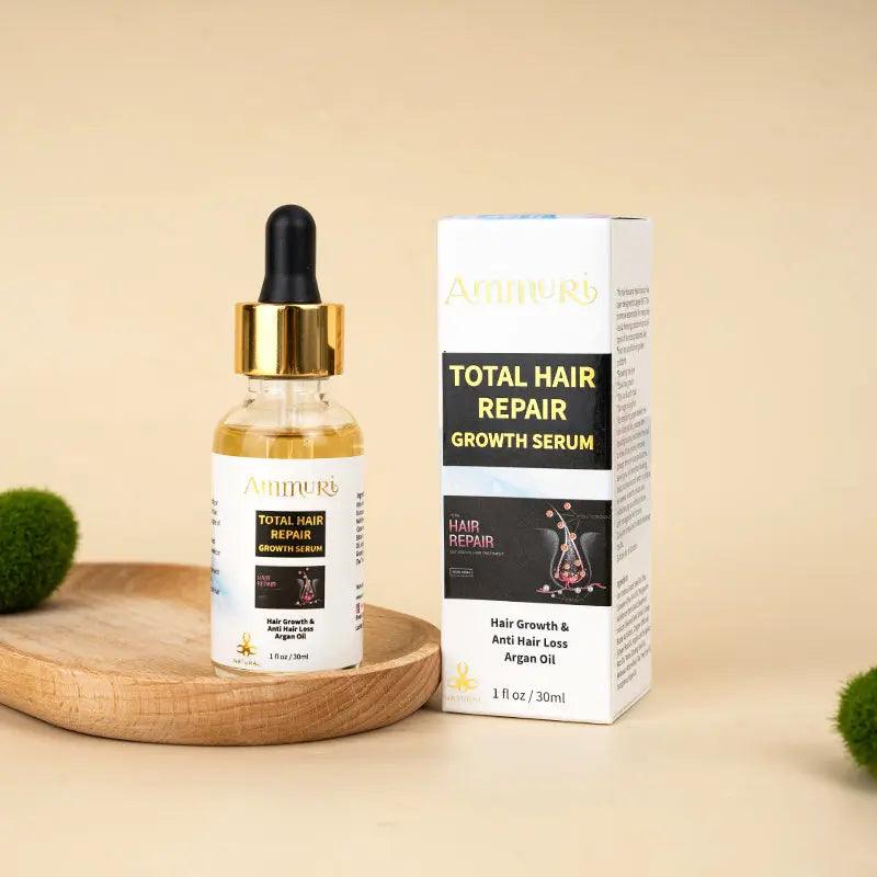 Ammuri Biotin & Argan Hair Serum 30ml | Scalp Care, Breakage & Shine