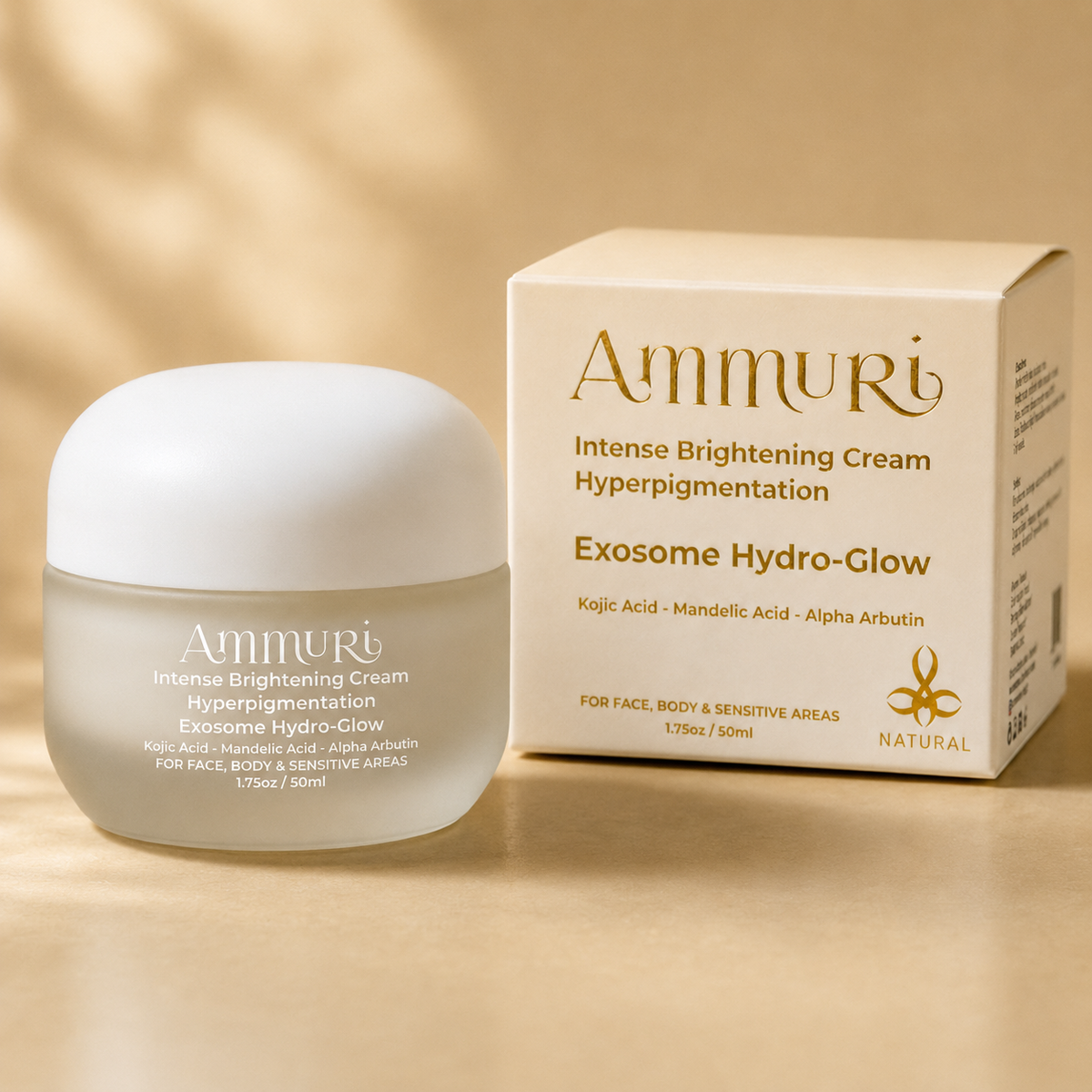Ammuri Dark Spot Brightening Trio – Intense Serum, Exosome Cream & SPF50