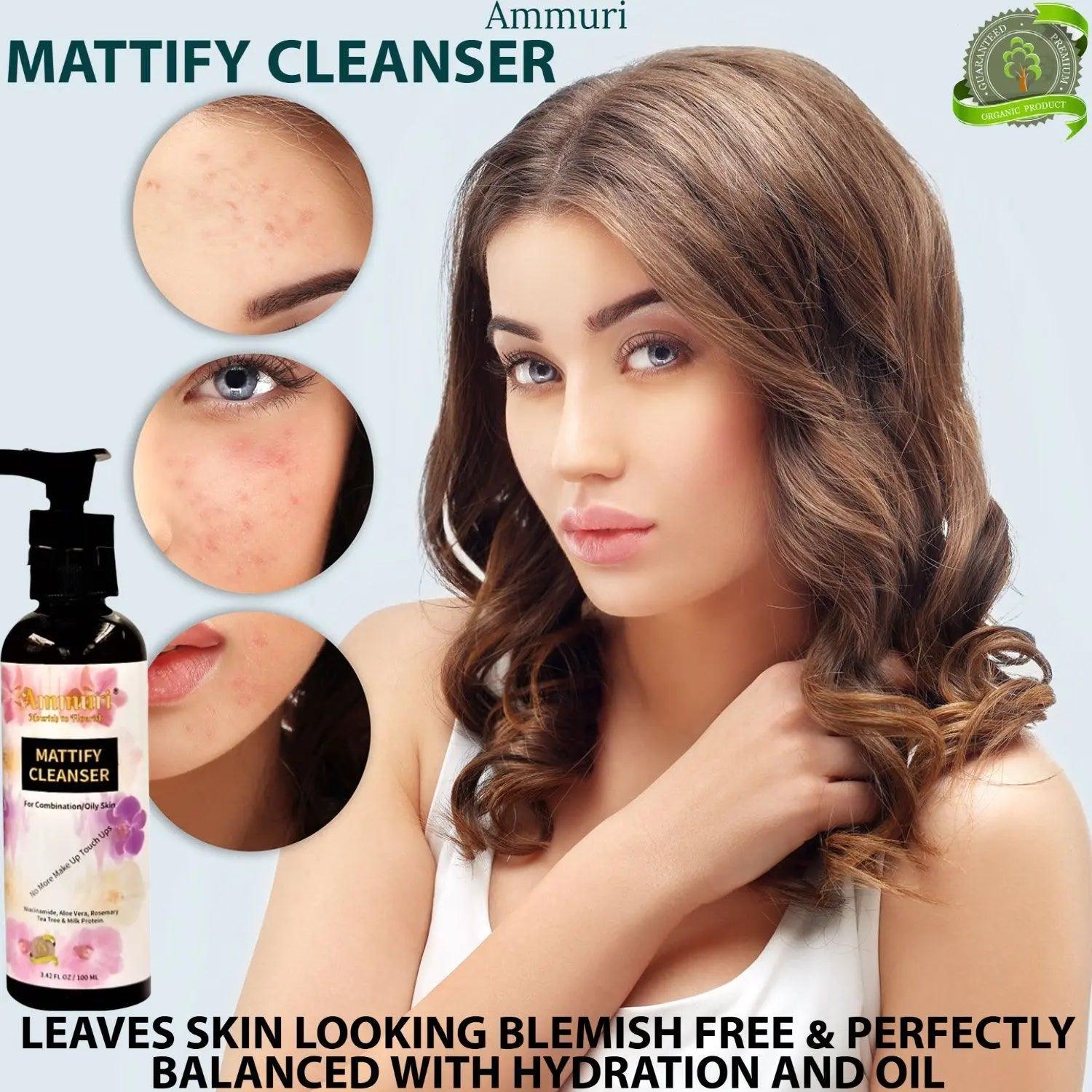 Ammuri Niacinamide Face Wash for Acne-Prone Skin