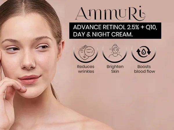 Ammuri Advanced Retinol 2.5% + Q10 Anti-Ageing Cream