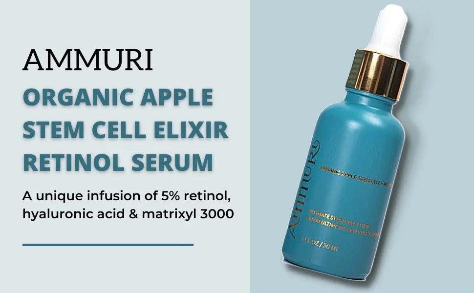 Ammuri Retinol Serum 5% Apple Stem Cell | High Strength Anti-Ageing Serum | 30ml
