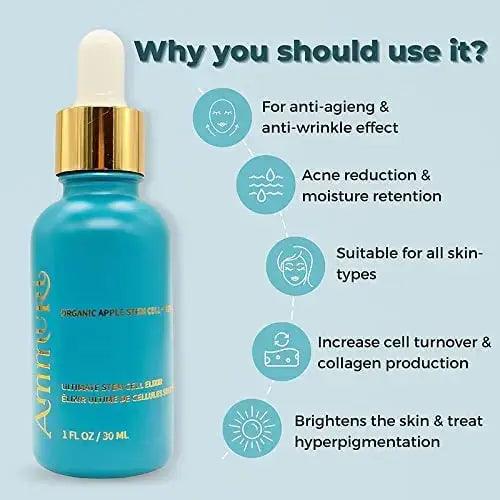 Ammuri Retinol Serum 5% Apple Stem Cell | High Strength Anti-Ageing Serum | 30ml
