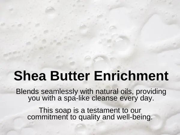 Ammuri Shea Butter Luxury Bar Soap 250g | Gentle Cleansing & Soft Skin