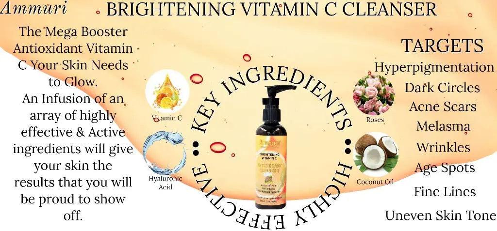 Ammuri Vitamin C Antioxidant Cleanser for Radiant Skin
