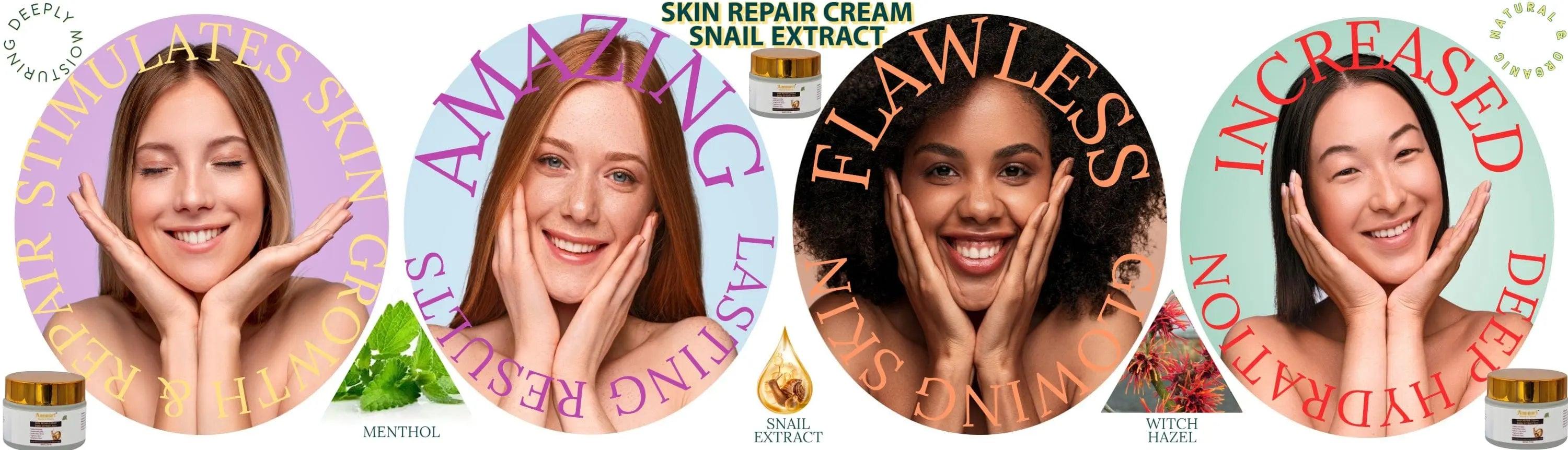 Ammuri Bioactive Snail Repair Cream | Anti-Ageing Snail Cream