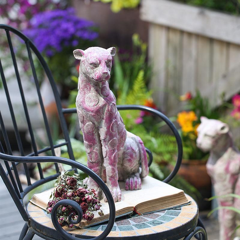 AN2 Garden Decoration, A Set Of Two Dog Statues