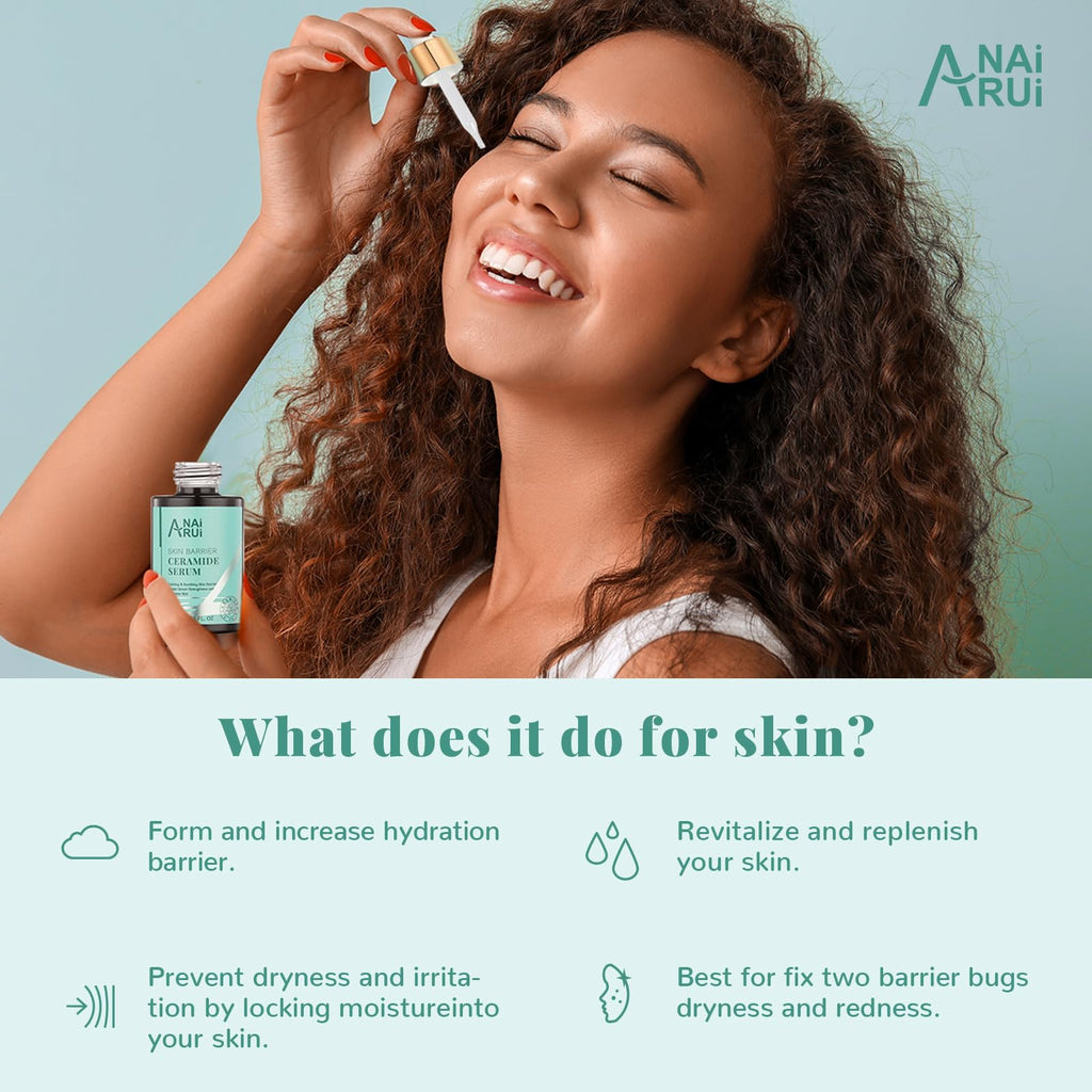 ANAI RUI Ceramide Face Serum – Hydrating Barrier Repair & Smoothing
