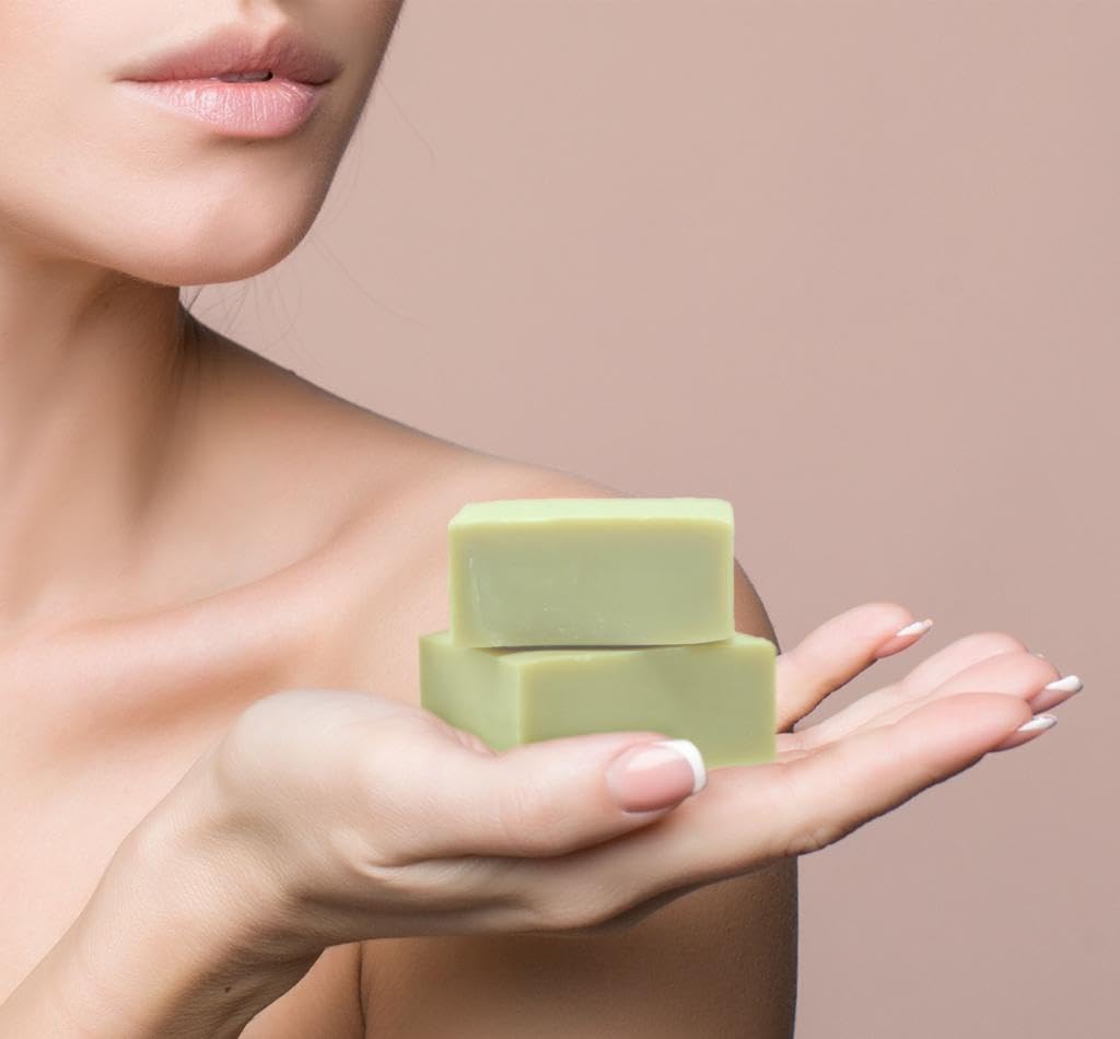 AnatoliaDaphne Aleppo Soap Bar – Handmade, 100% Natural Olive Oil & Laurel, Vegan (12 Bars)