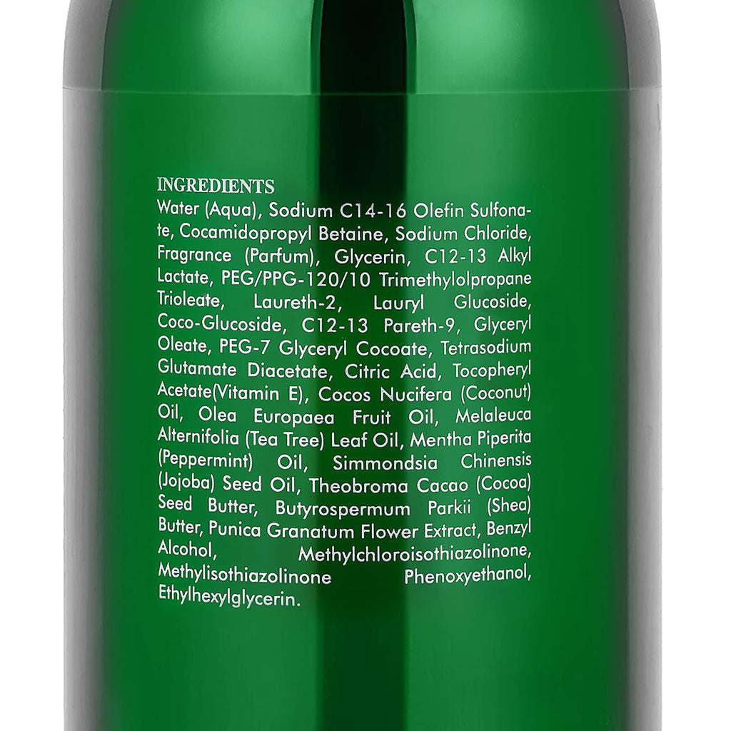 AnatoliaDaphne Tea Tree Body Wash with Vitamin E – Large 20.2 oz Bottle (Pack of 2) – Sulfate Free