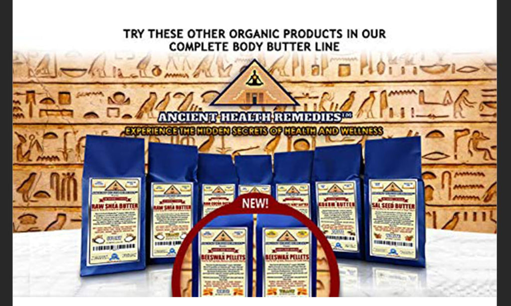 ANCIENT HEALTH REMEDIES Organic Cocoa Butter Block 16oz – Raw Unrefined Cocoa for DIY Lip Balms & Body Butters