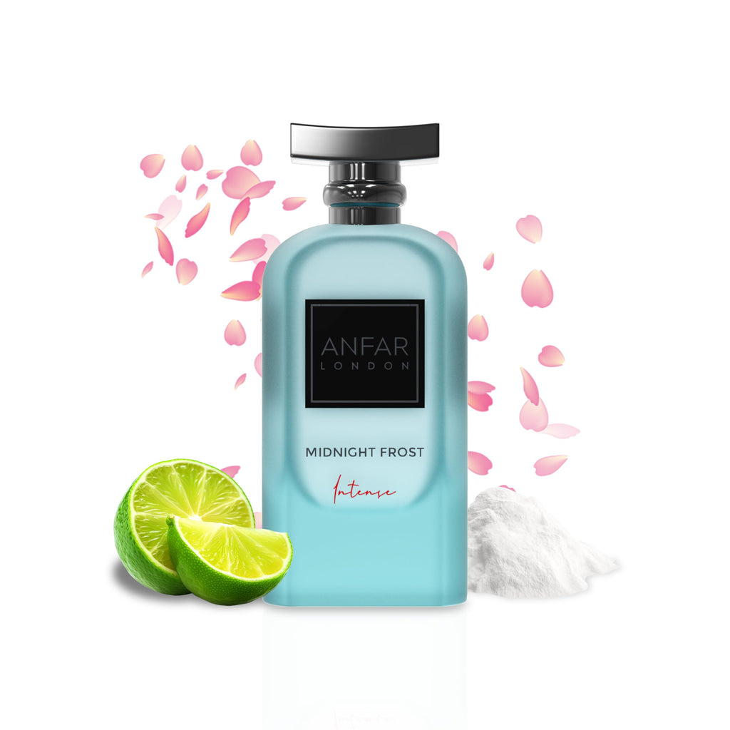 ANFAR LONDON Midnight Frost Intense for Men – Extrait de Parfum, 100 ml / 3.4 fl oz
