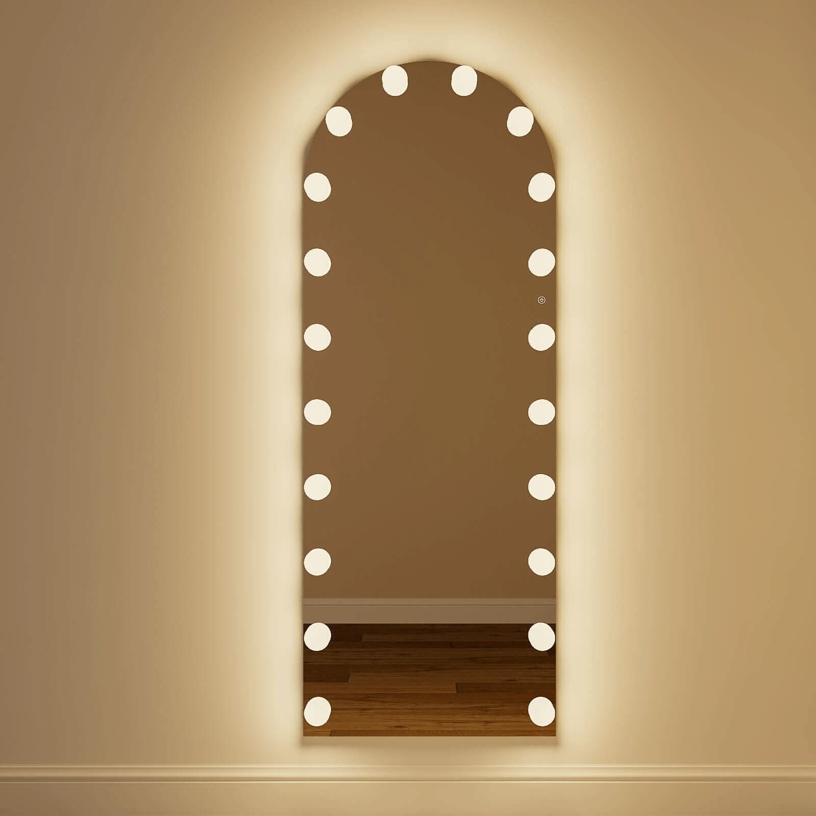 Angelina Full Length Arch Hollywood Mirror 160 x 60cm