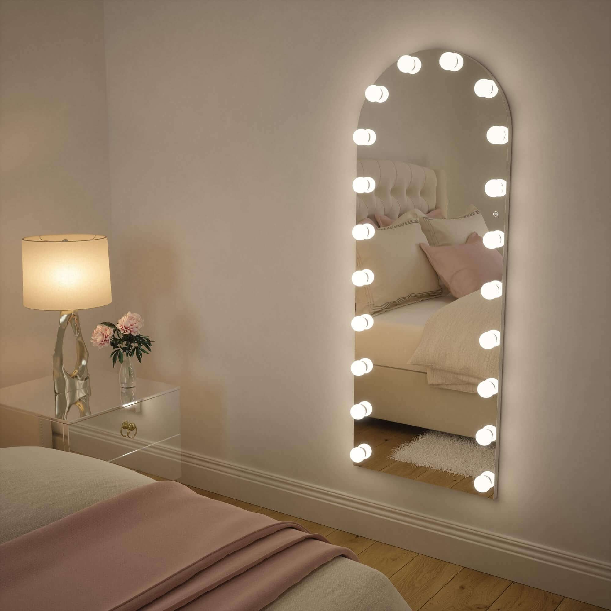 Angelina Full Length Arch Hollywood Mirror 160 x 60cm