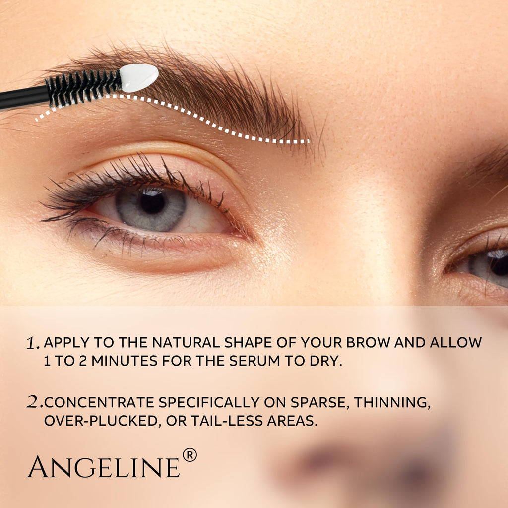 Angeline Premium Eyebrow Growth Serum for Thicker Brows – Advanced Brow Serum 5ml