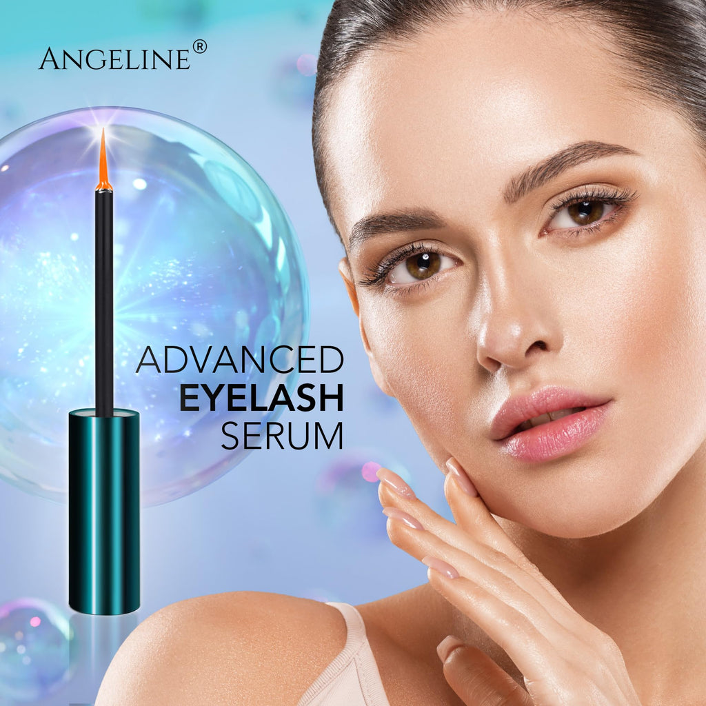 Angeline Premium Lash Serum – Advanced Growth Formula for Longer, Fuller Lashes & Brows | 5ml