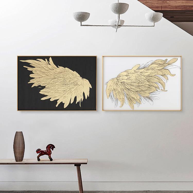 Angel Framed Wall Art Print 90.5*60.5cm
