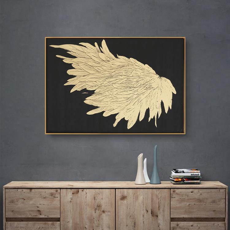 Angel Framed Wall Art Print 90.5*60.5cm