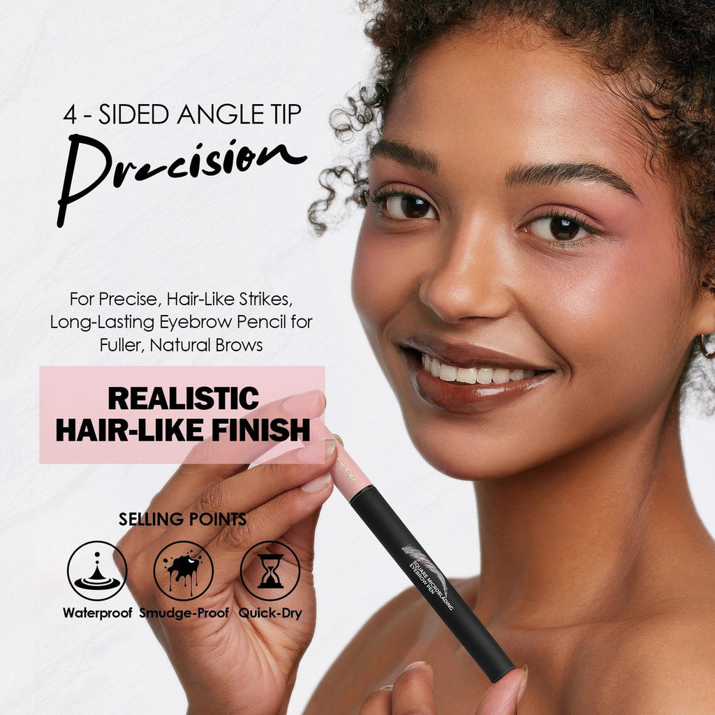 Anglicolor Mocha Microblading Brow Pen – Quick, Natural Hair-Like Strokes, Long-Lasting & Easy to Use