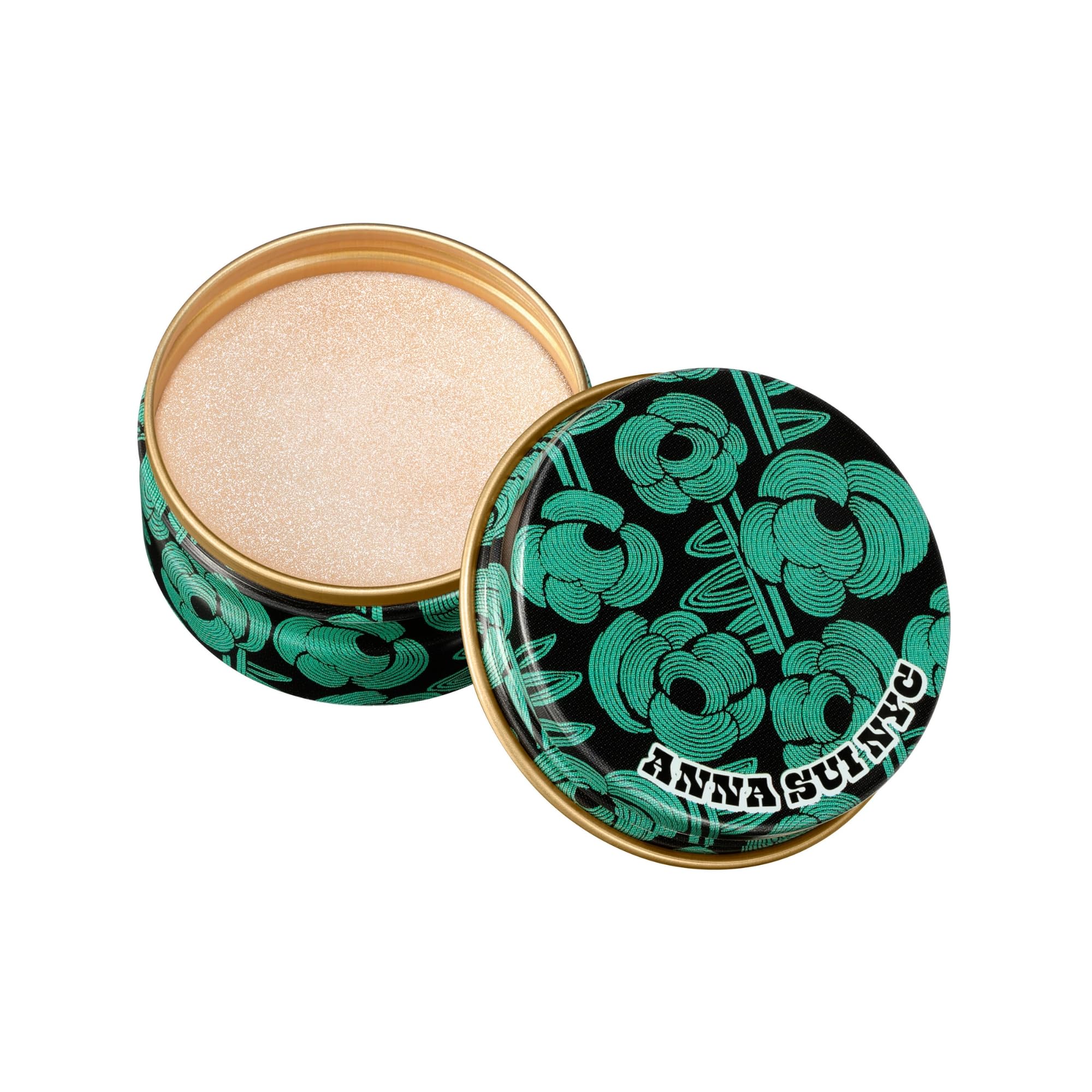 Anna Sui Face Multi Balm 3-in-1 Eyeshadow, Blush & Lip Color – Silk Gown, Petticoat, Sepia | 0.19 oz
