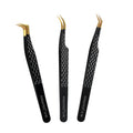 ANNAFRIS Lash Tweezers with Fiber Tip | Precision for Volume Lash Extensions