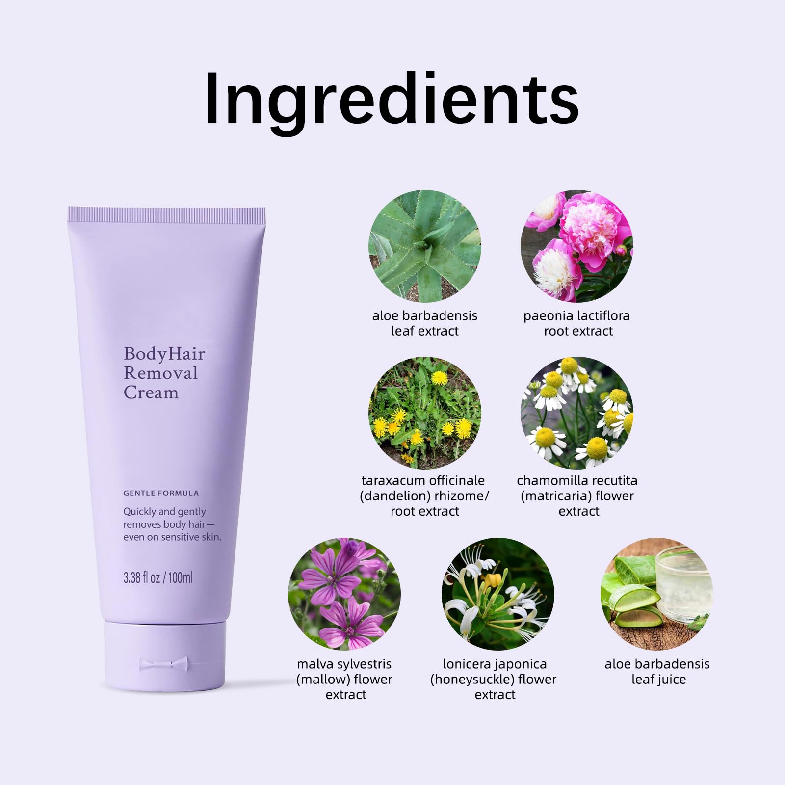 Annsky Hair Removal Cream for Women – 2 Pack | Painless Depilatory Cream for Legs, Arms, Underarms, Bikini