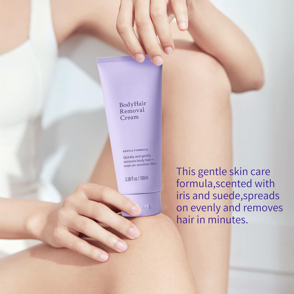 Annsky Hair Removal Cream for Women – 2 Pack | Painless Depilatory Cream for Legs, Arms, Underarms, Bikini
