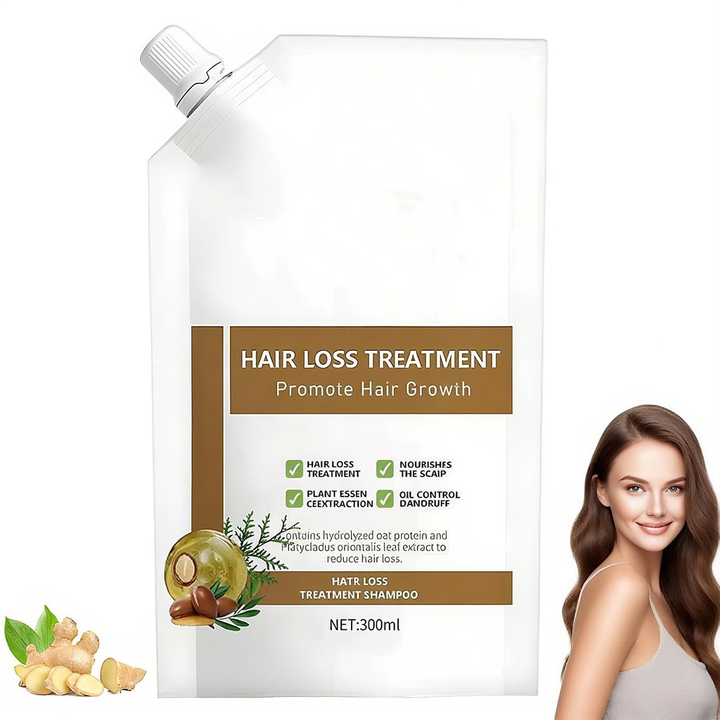 Anti-Hair Fall Shampoo for All Hair Types | Plant Extracts for Healthy-Looking Hair 300ml