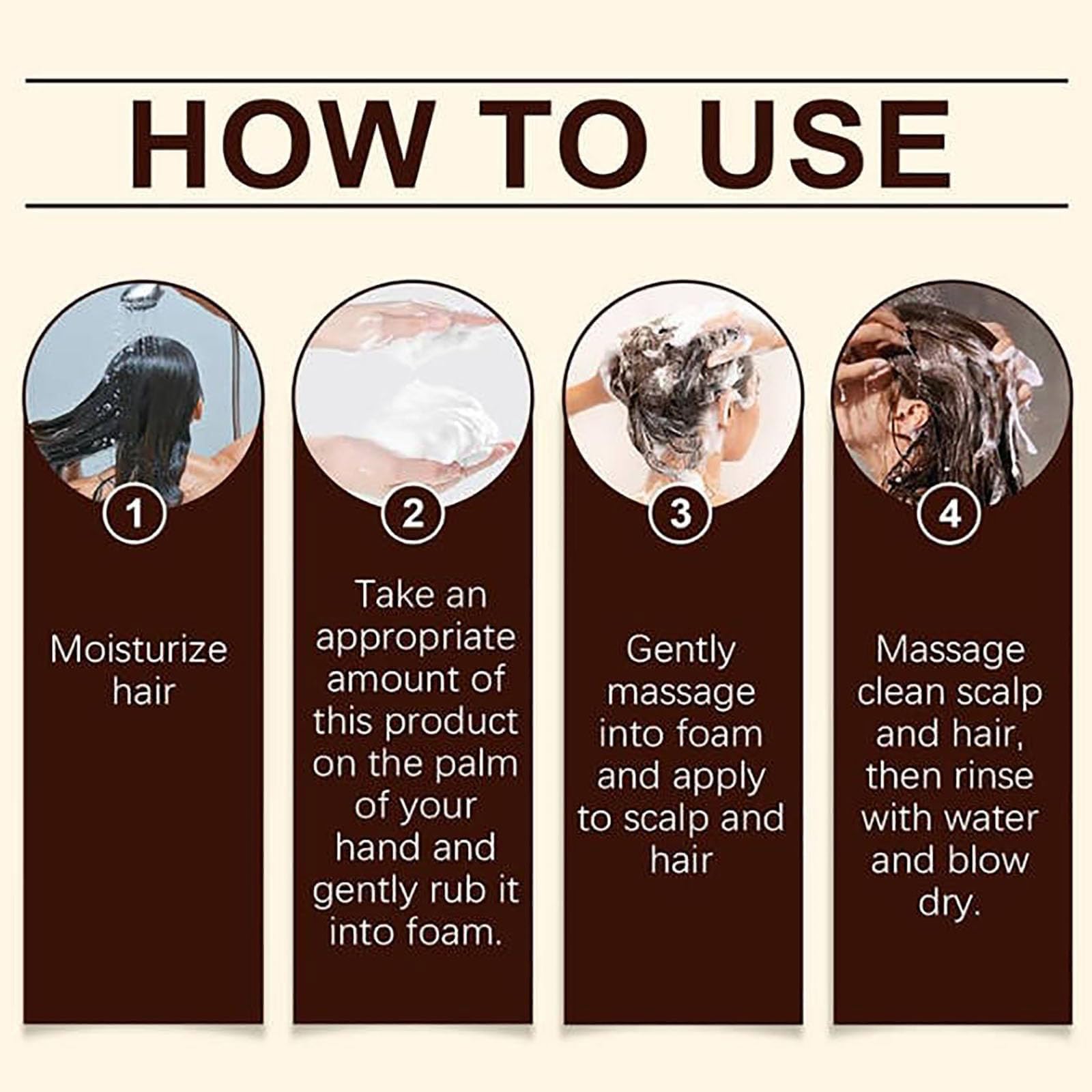 Anti-Hair Fall Shampoo for All Hair Types | Plant Extracts for Healthy-Looking Hair 300ml