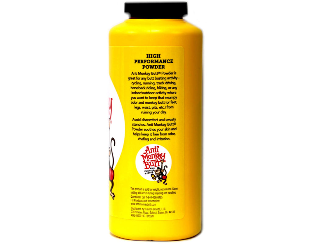Anti Monkey Butt Men's Body Powder | Absorbs Sweat & Reduces Friction for All-Day Comfort