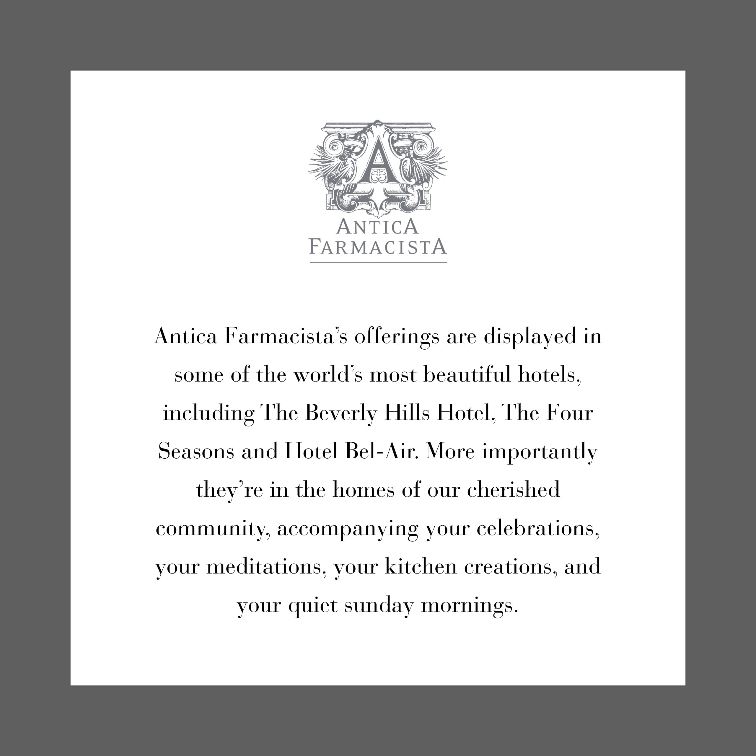 Antica Farmacista Body Moisturizer – Daphne Flower Scented Lotion with Aloe Vera, Green Tea & Sweet Almond Oil (10 oz)