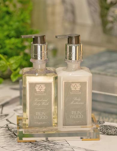Antica Farmacista Body Moisturizer – Ironwood Scented Hydrating Lotion with Aloe Vera, Green Tea & Sweet Almond Oil | 10 fl oz