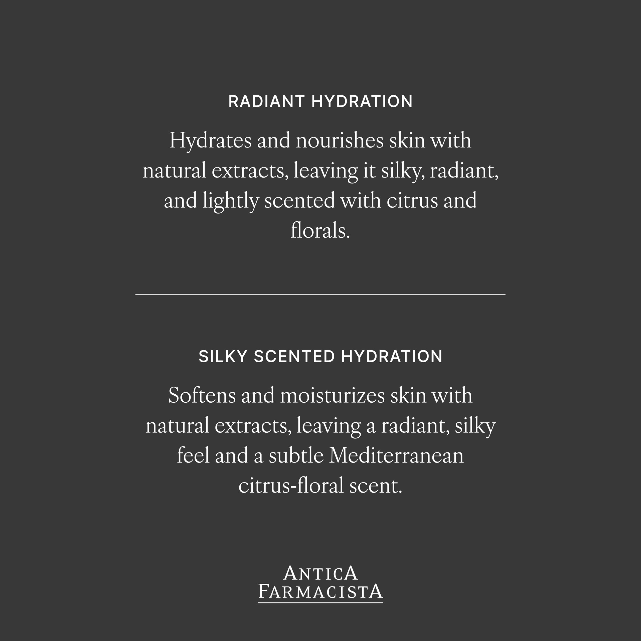Antica Farmacista Body Moisturizer – Neroli & Jasmine Cedarwood, 10 fl oz