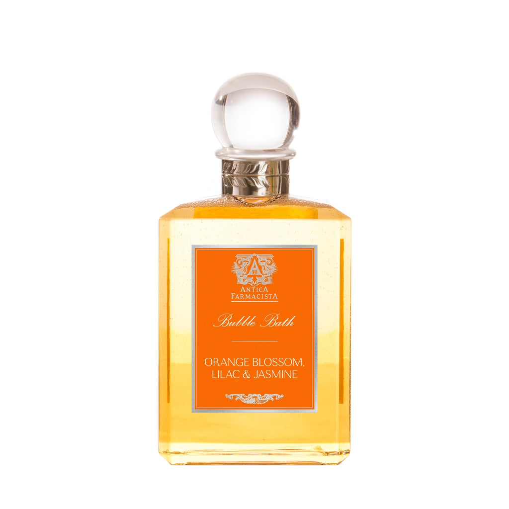 Antica Farmacista Bubble Bath – Luxury Foam with Honey, Aloe Vera & Jojoba Oil | Orange Blossom, Jasmine & Lilac