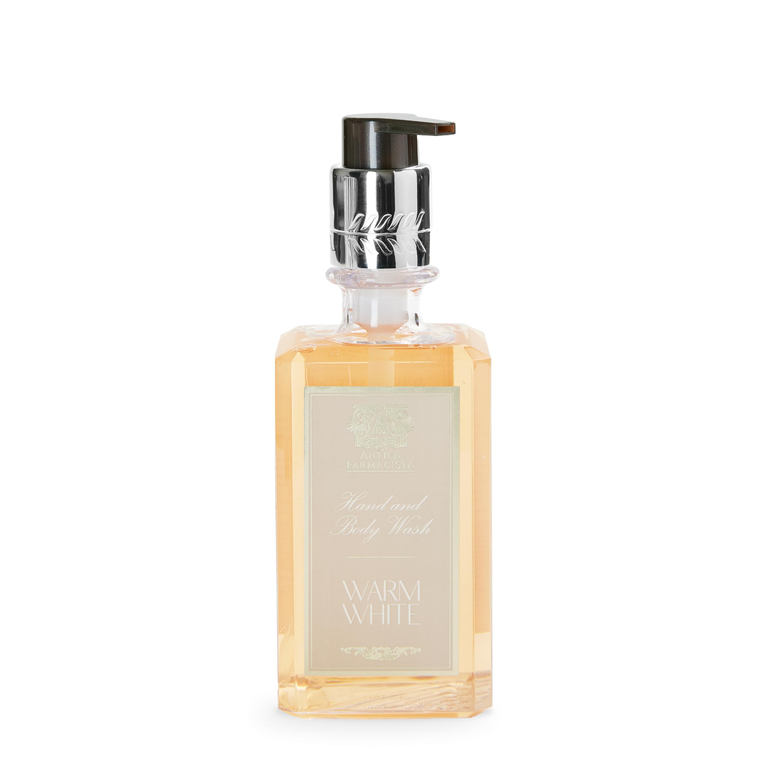 Antica Farmacista Hand & Body Wash - Luxury Hydrating Cleanser in Warm White, 10 oz