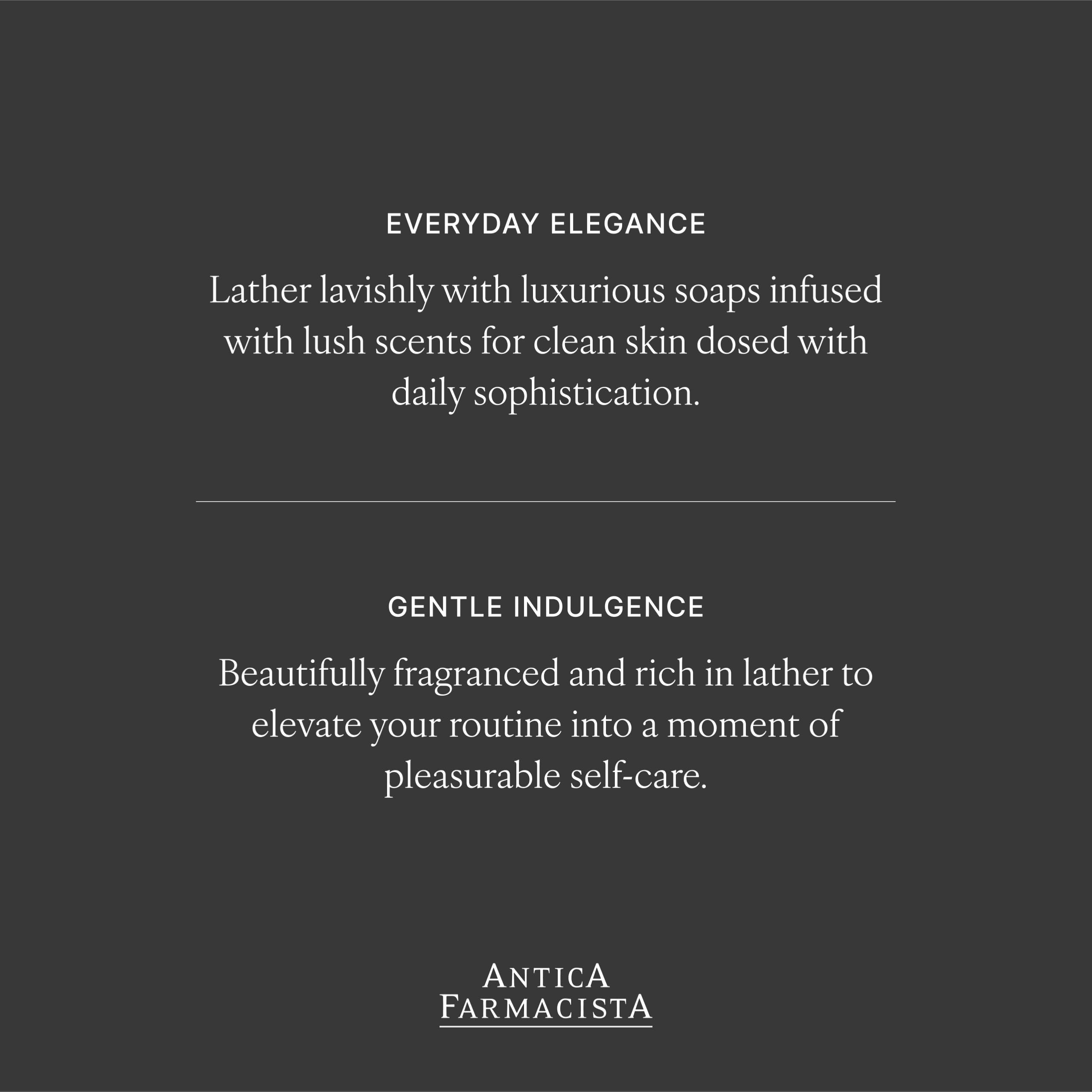 Antica Farmacista Hand & Body Wash - Luxury Hydrating Cleanser in Warm White, 10 oz